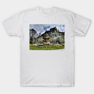 Edinburgh Castle HDR T-Shirt